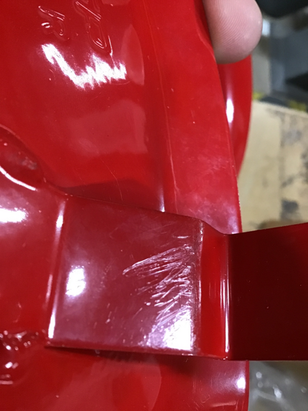 MGP 4 Caliper Covers Engraved Front & Rear Circle K/Kia Red finish silver ch | 21069SCRKRD Scratch & Dent