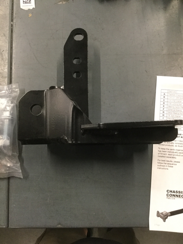 JKS Manufacturing 2007+ Jeep Wrangler JK Front Track Bar-Sector Shaft Reinforcement System | JKSOGS166 Scratch & Dent