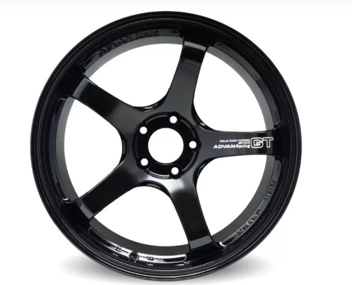 Advan GT Beyond 19x9.0 +43 5-114.3 Racing Titanium Black Wheel (YAQB9I43ETB)