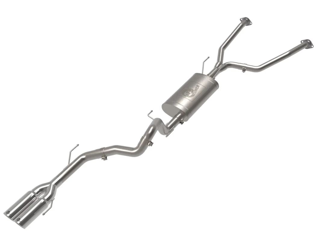 aFe 23-24 Toyota Sequoia V6 3.4L Vulcan Series 2-1/2in to 3in 304 SS Cat-Back Exhaust w/Polished Tip (49-36068-P)