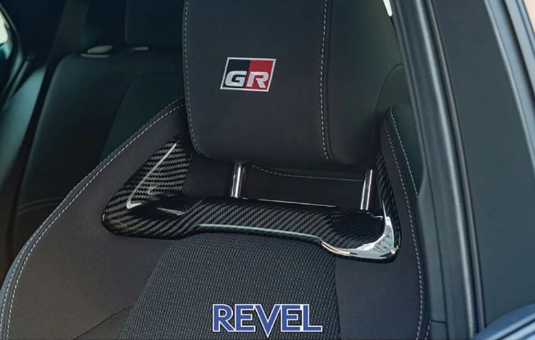 Revel 2023 Toyota GR Corolla GT Dry Carbon Seat Insert Covers - 2 Pieces (1TR4GT0DT07)