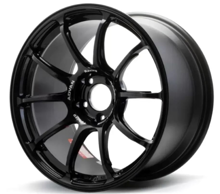 Advan RZ-F2 18x9 +45 5-114.3 Racing Titanium Black Wheel (YA28I45ETB)