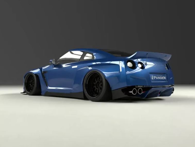 Pandem Nissan GTR R35 Duck Tail Wing (17020612)