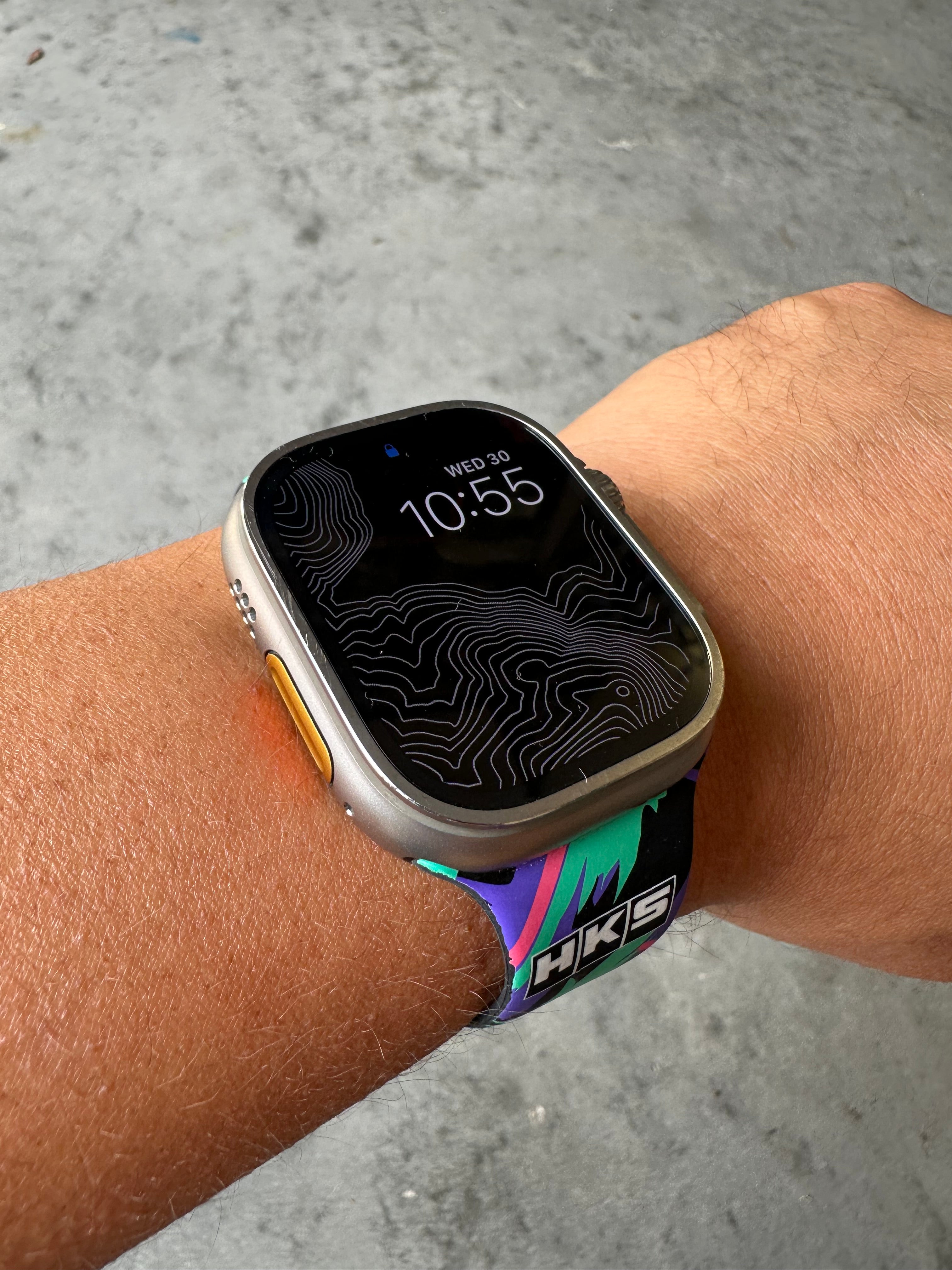 HKS Oil Color Apple Watch Band L Size