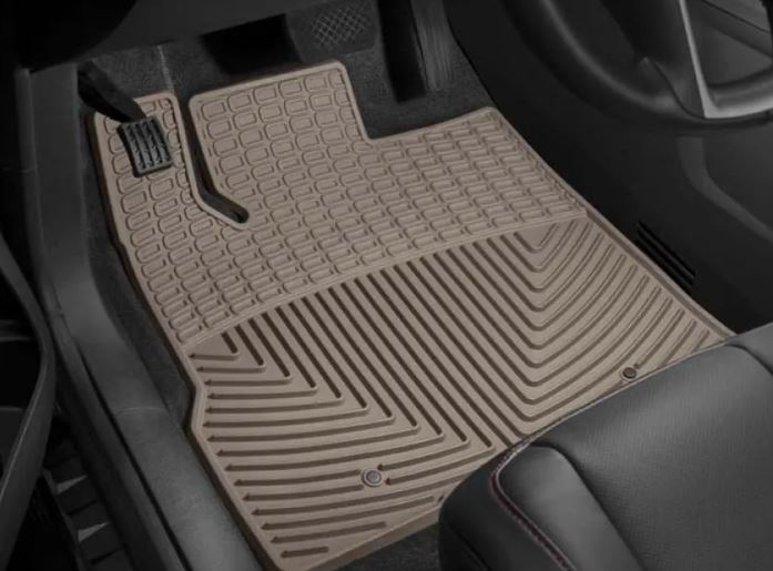 WeatherTech 11-13 Infiniti QX / 14-18 QX80 / 17-18 Nissan Armada Front & Rear Rubber Mats - Tan (W445TN-W459TN)
