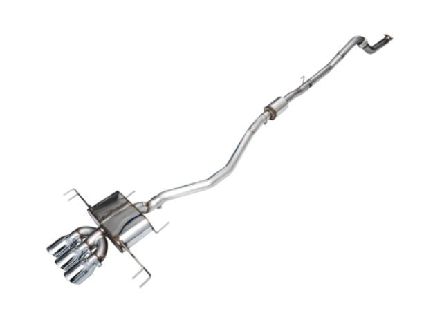 AWE Tuning 2023 Honda Civic Type R FL5 Touring Edition Exhaust w/ Triple Chrome Silver Tips (3015-52287)