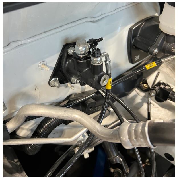 Chase Bays 2013+ Toyota 86/GR86/Subaru BRZ (w/FA20/FA24 & CD009) Clutch Line w/Tilton Control Valve (CB-86-FAVQCLUTCH-TFCV)