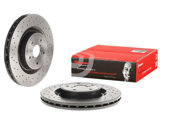 Brembo 18-20 Subaru WRX STI Front Premium UV Coated OE Equivalent Rotor (09.C828.11)