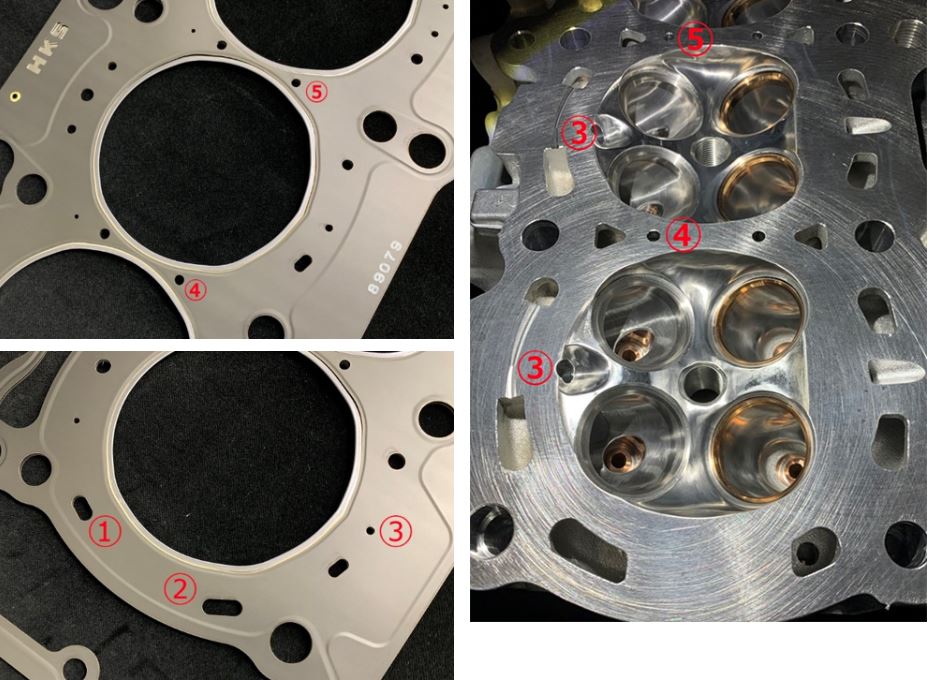 HKS Grommet Head Gasket Super Cooling ProG16E T 1.0 (23002-AT008)