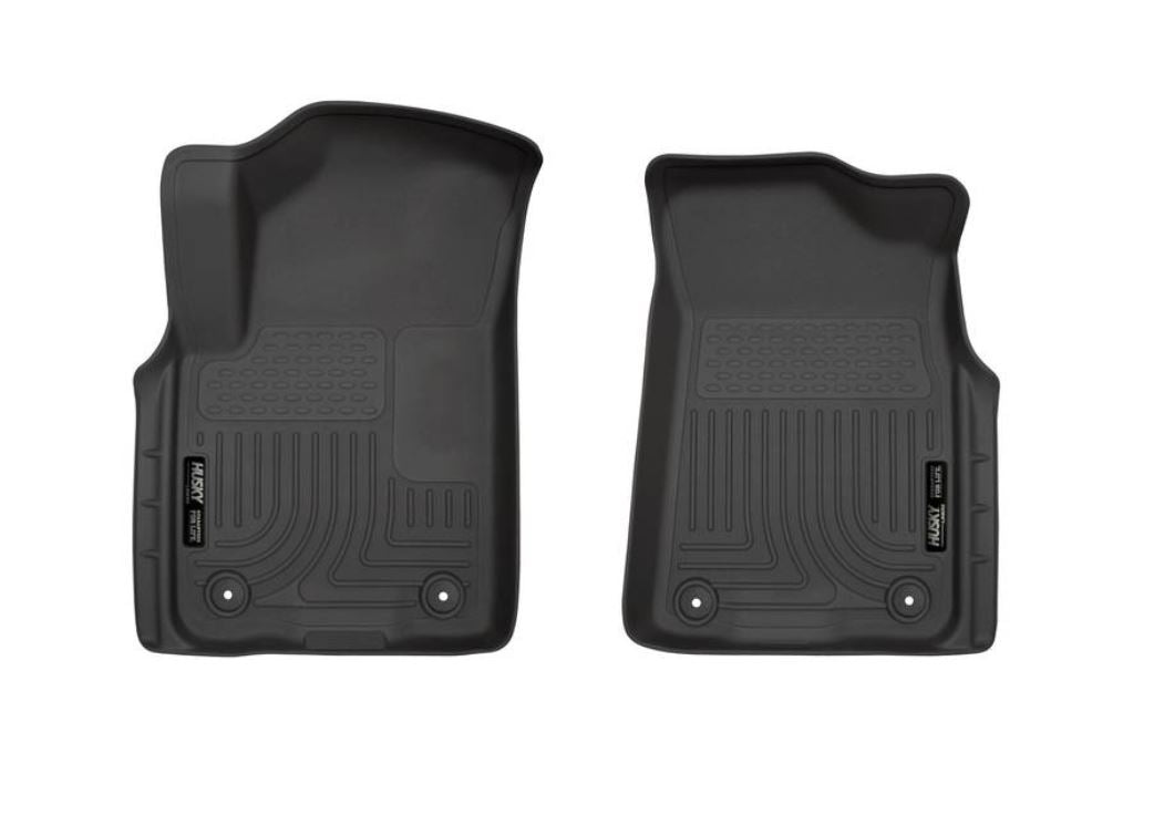 Husky Liners 19-21 Infiniti QX80 / 19-21 Nissan Armada X-act Contour Series Front Floor Liners Black (55671)