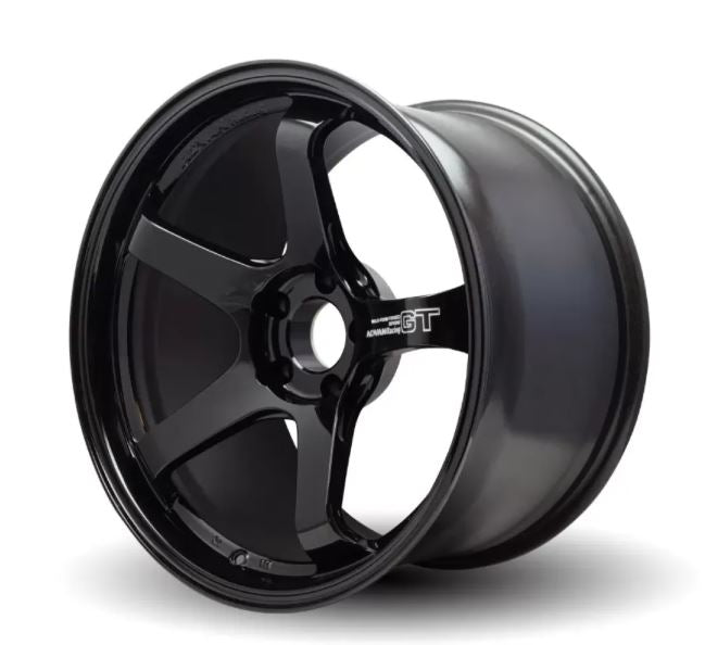 Advan GT Beyond 19x9.0 +43 5-114.3 Racing Titanium Black Wheel (YAQB9I43ETB)