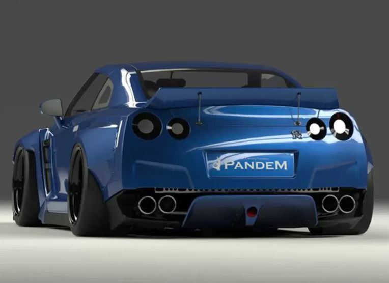 Pandem Nissan GTR R35 Duck Tail Wing (17020612)