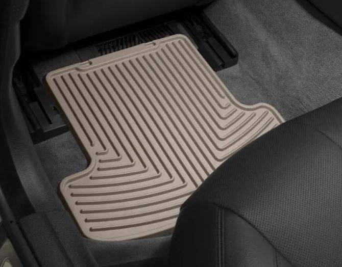 WeatherTech 11-13 Infiniti QX / 14-18 QX80 / 17-18 Nissan Armada Front & Rear Rubber Mats - Tan (W445TN-W459TN)
