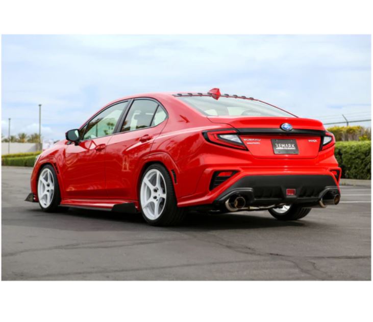 REMARK 2022+ Subaru WRX VB Catback Exhaust - Dual R1 Spec Stainless (Non-Resonated) (RK-C2076S-03)
