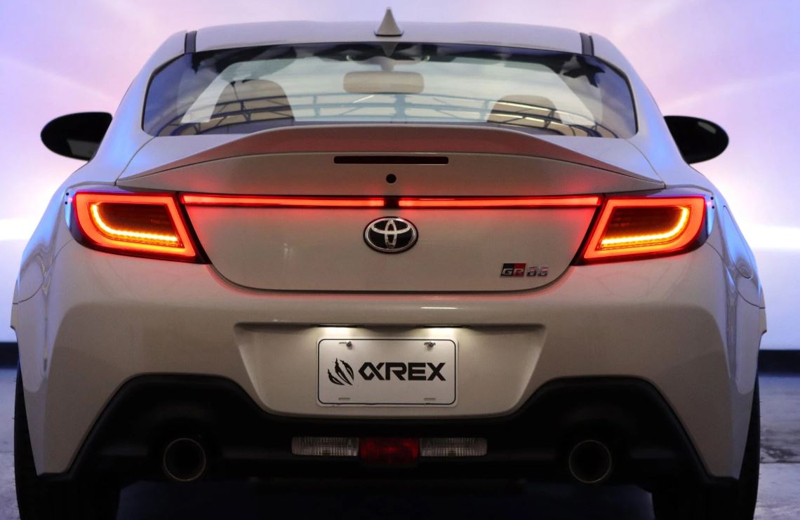 AlphaRex 21-24 Toyota GR86 / Subaru BRZ LUXX-Series LED Trunk Light Black (220010)