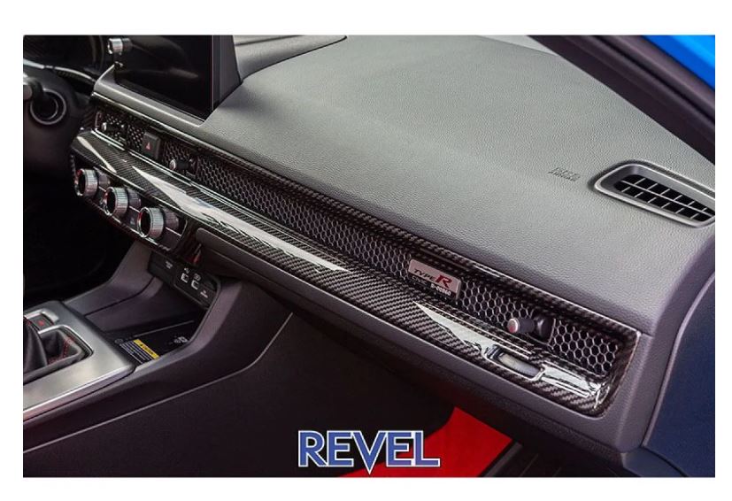 Revel GT Dry Carbon Honda Civic Type R (FL5) 23+ A/C Panel Covers (1TR4GT0DH04)
