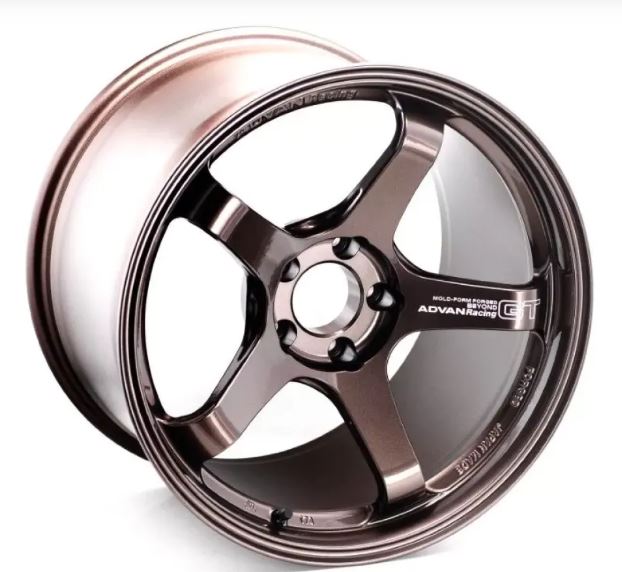 Advan GT Beyond 20x10.5 +15 5-112 Racing Copper Bronze Wheel (YAQB0L15MCB)