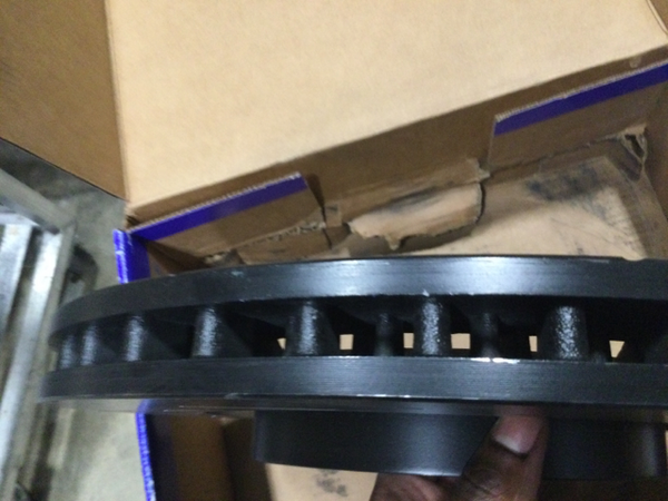 EBC 11+ Jeep Grand Cherokee 6.4 SRT-8 USR Slotted Front Rotors | USR7597 Scratch & Dent
