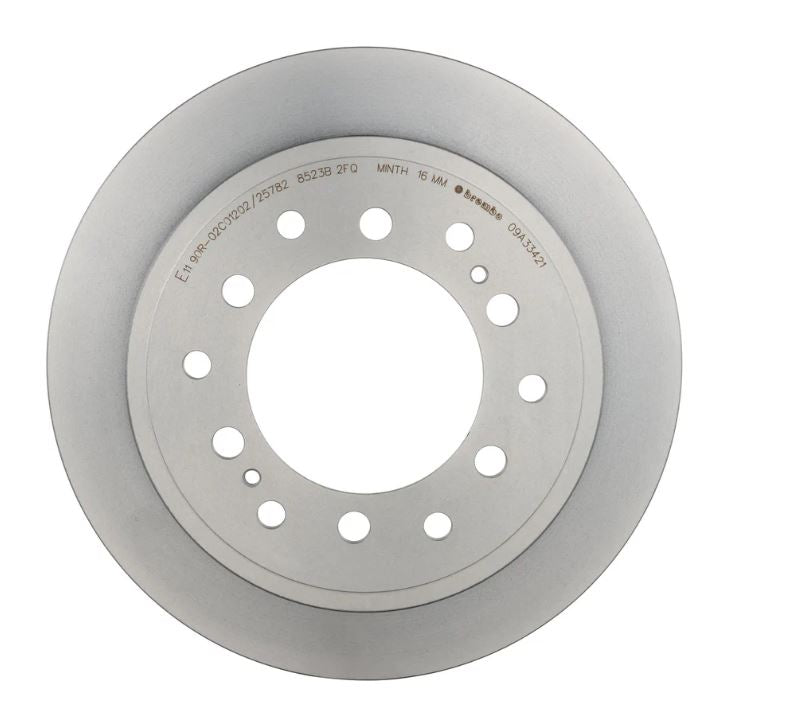 Brembo 10-20 Lexus GX460/Toyota 4Runner/10-14 FJ Cruiser Rear Premium UV Coated OE Equivalent Rotor (09.A334.21)