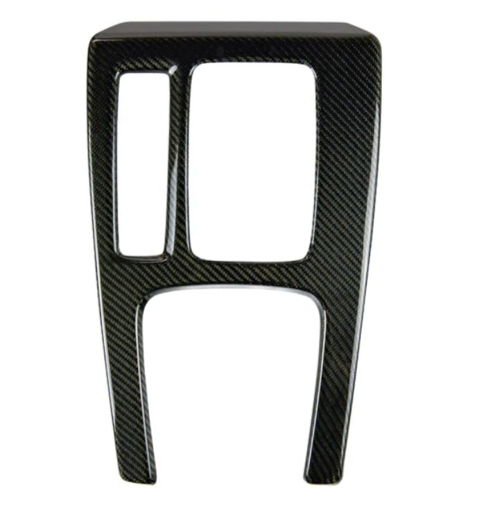 Observación: Panel de consola central de fibra de carbono Honda Civic Type R (FL5) 2022+ con acabado brillante