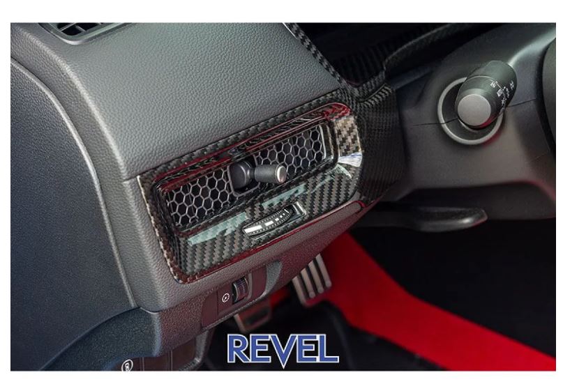 Revel GT Dry Carbon Honda Civic Type R (FL5) 23+ A/C Panel Covers (1TR4GT0DH04)