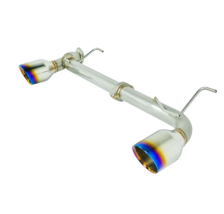 Remark Axle Back Exhaust w/Titanium Stainless Double Wall Tip ROTTZ