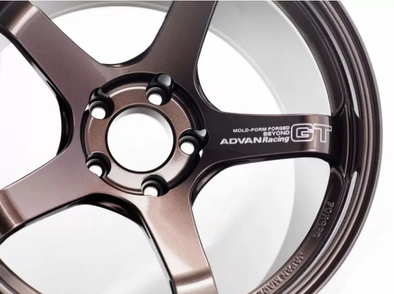 Advan GT Beyond 18x9.5 +38 5-114.3 Racing Copper Bronze Wheel (YAQB8J38ECB)