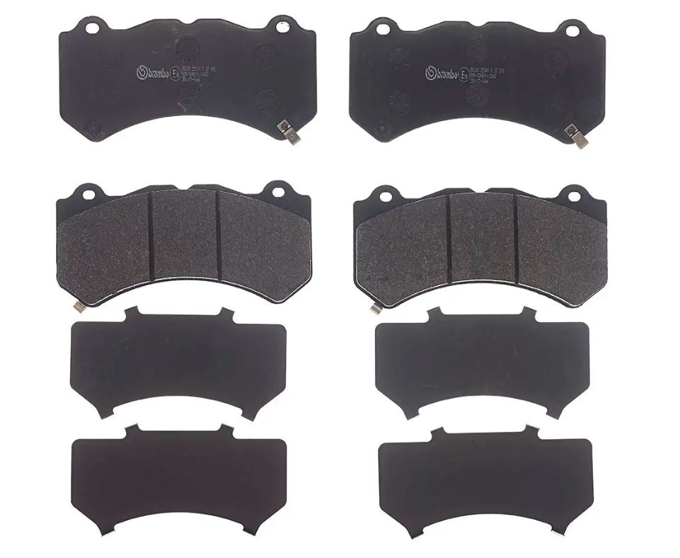 Brembo 09-18 Nissan GT-R/15-19 Chevy Corvette/09-15 CTS Premium Low-Met OE Equivalent Pad - Front (P37018)