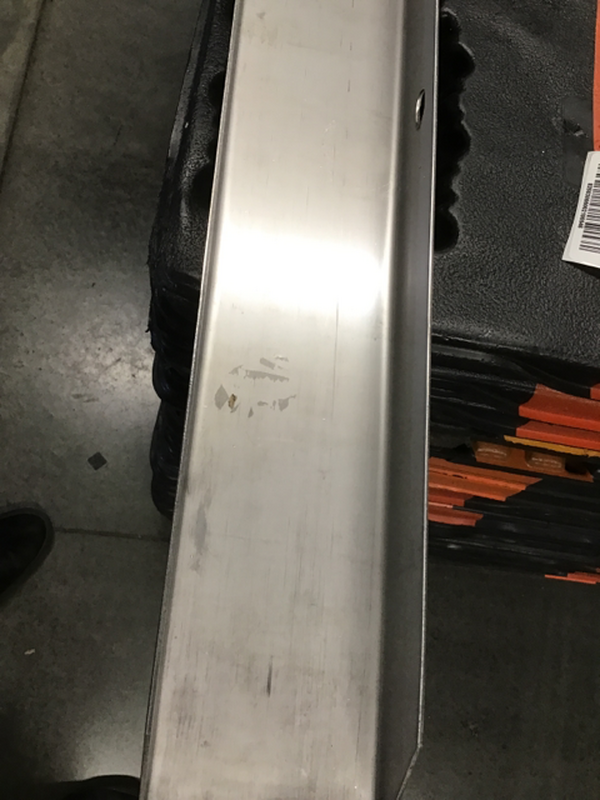 Kentrol 45-86 Jeep CJ 54 Inch Front Bumper Without holes (No License Plate Holes)- Polished Silver | 30430WH Scratch & Dent