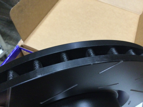 EBC 11+ Jeep Grand Cherokee 6.4 SRT-8 USR Slotted Front Rotors | USR7597 Scratch & Dent
