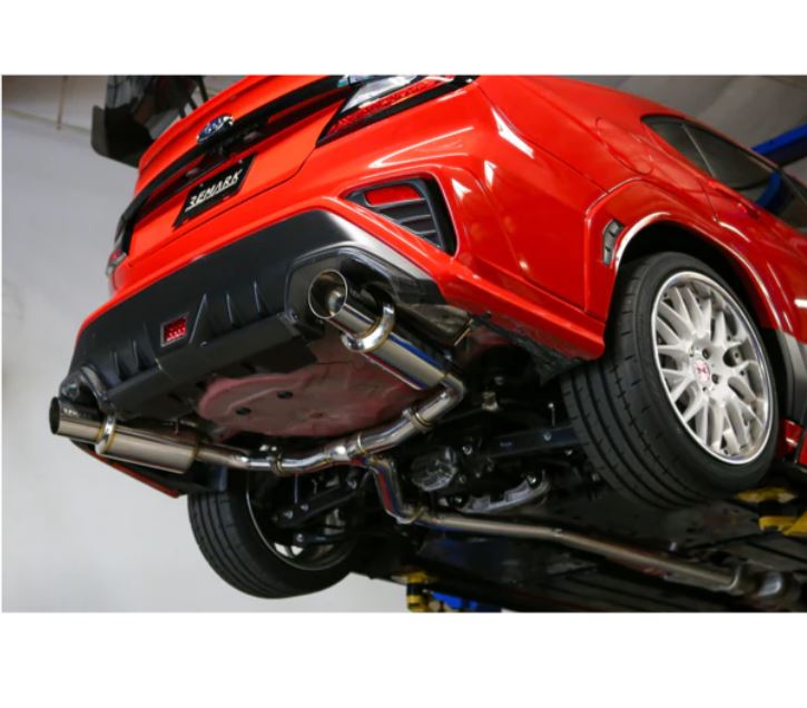 REMARK 2022+ Subaru WRX VB Catback Exhaust - Dual R1 Spec Stainless (Non-Resonated) (RK-C2076S-03)