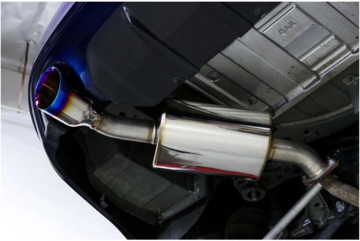 REMARK 14+ Infiniti Q50 Axleback Exhaust w/Mufflers - Burnt Double Wall Tip (RO-TTQ5-DM)