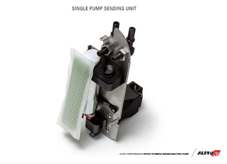 AMS Performance 2009+ Nissan GT-R R35 Omega Fuel System - Dual Pumps (ALP.07.07.0010-2)