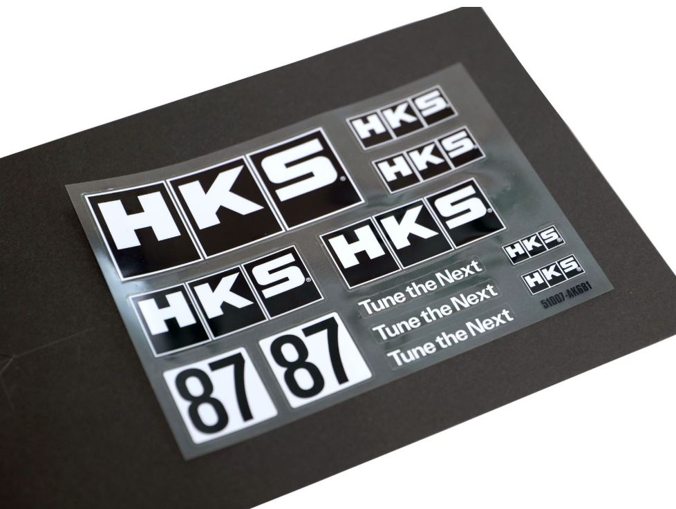 HKS MULTI STICKER SHEET OILCOLOR A4 (51007-AK681)