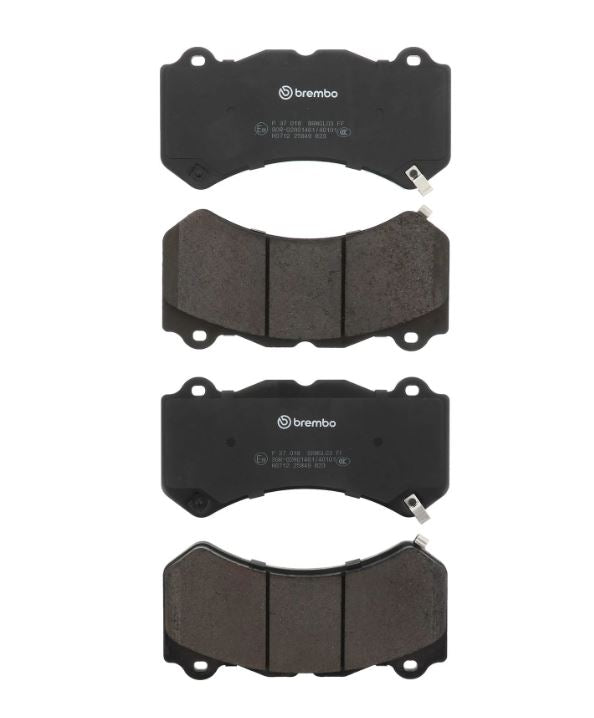 Brembo 09-18 Nissan GT-R/15-19 Chevy Corvette/09-15 CTS Premium Low-Met OE Equivalent Pad - Front (P37018)