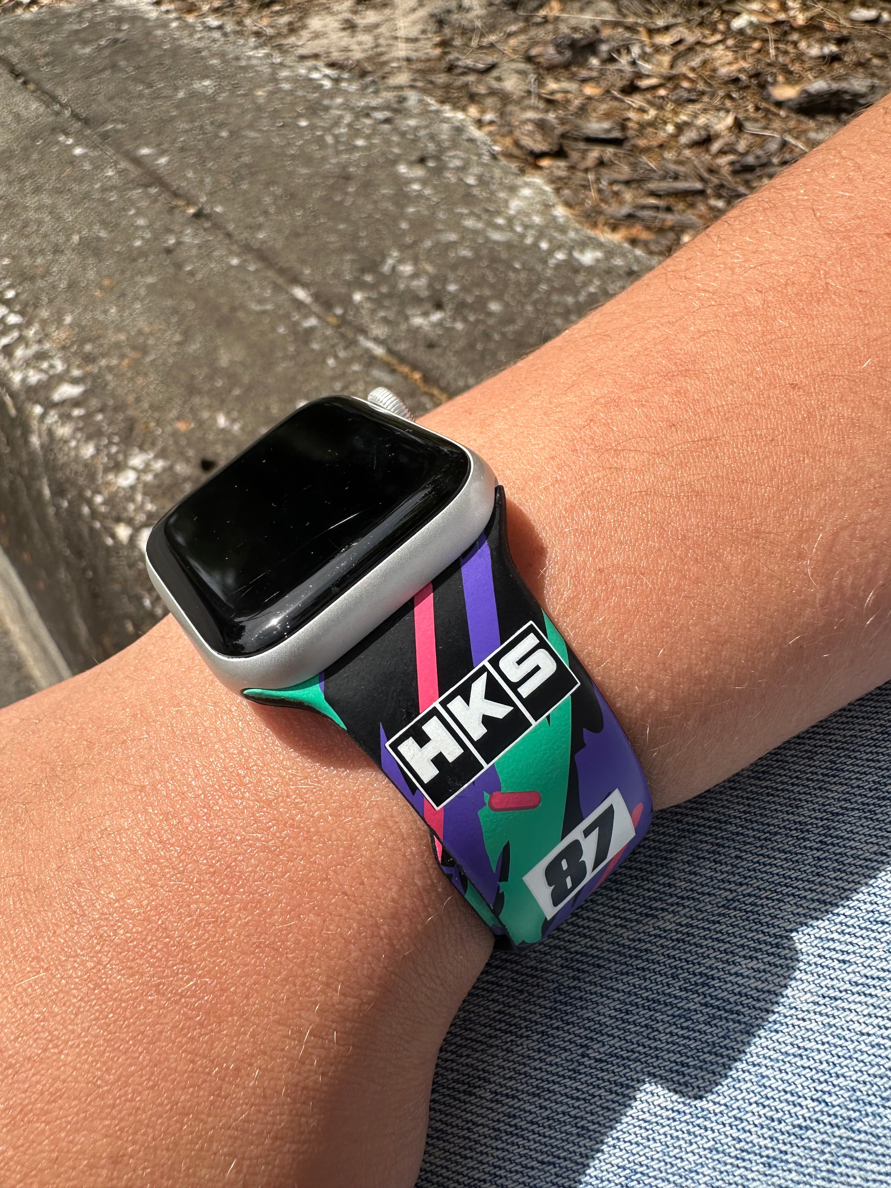 HKS Oil Color Apple Watch Band M Size