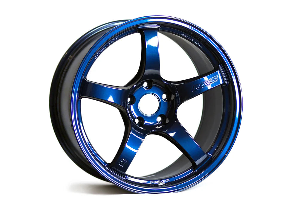 Gram Lights 57CR 18x10.5 +22 5x114.3 Gun Blue 2 main image 0