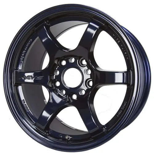 Gram Lights 57DR 15X8.0 +35 5-114.3 DARK BLUE Wheel