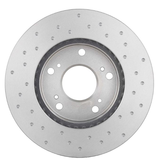 Brembo 02-06 Acura RSX/04-11 Honda Civic/11-15 CR-Z Front Premium Xtra Cross Drilled UV Coated Rotor (09.5457.3X)