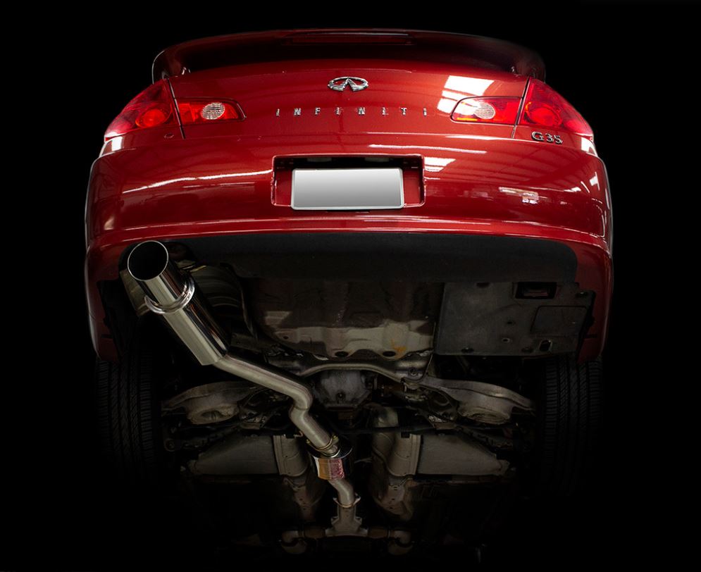 ISR Performance GT Single Exhaust - Infiniti G35 Sedan 03-04 (IS-GT-G35S03)