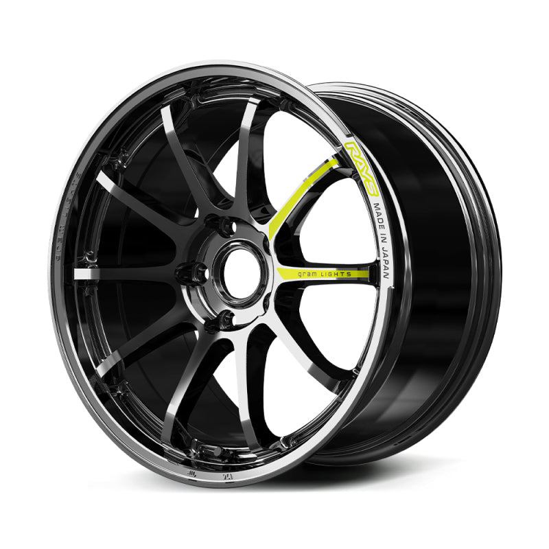 Gram Lights 57NR Limited Edition 18X9.5 +12 5-114.3 Rays Black