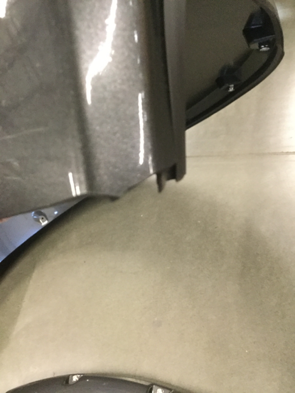 Bushwacker 17-18 Ford F-250 Super Duty Pocket Style Flares 4pc - Magnetic Grey | 20942-6A Scratch & Dent