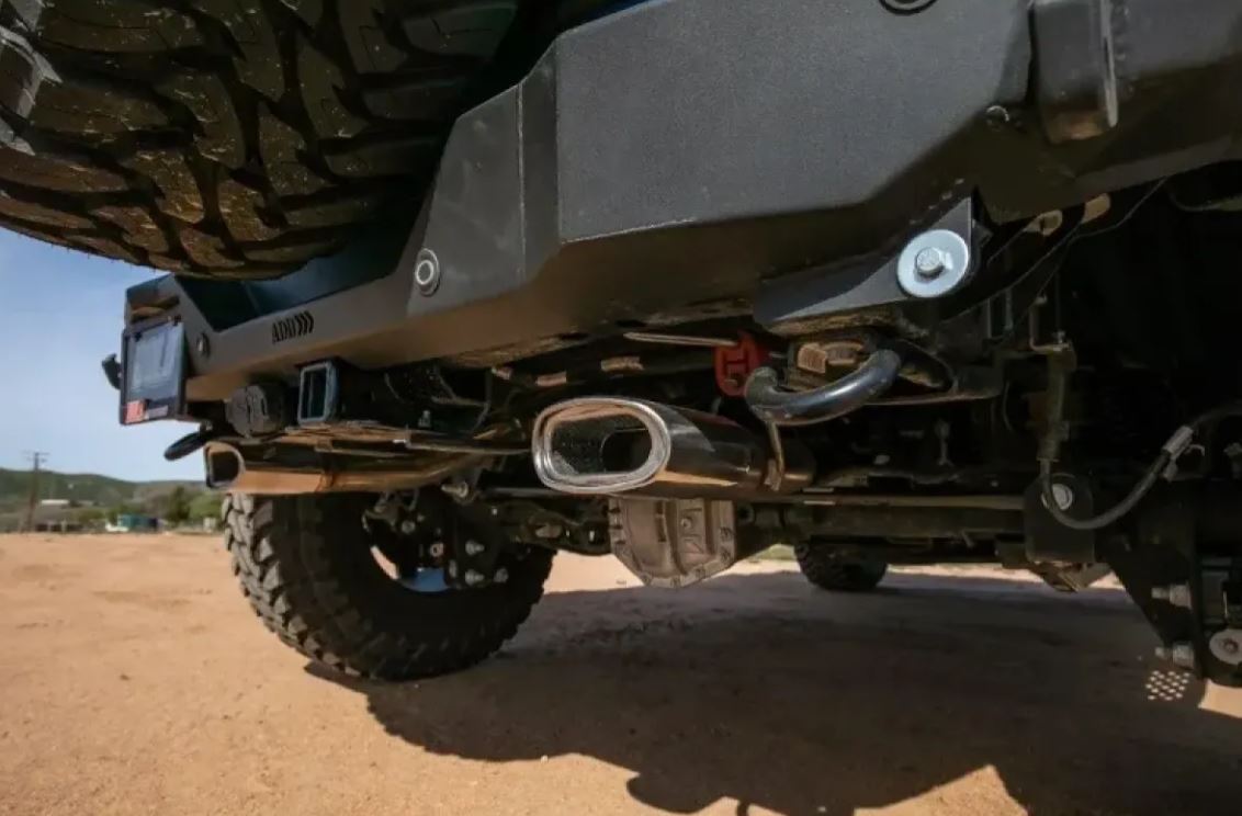 Remark 22-23 Ford Bronco + Ford Raptor Dual Axle-Back Hi-Clearance Exhaust W/Dual Polished Tips (RBD-A1063F-06)
