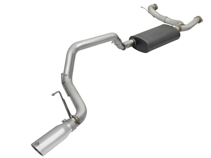 aFe MACHForce XP 3in 304-SS Exhaust Cat-Back 10-17 Nissan Patrol (Y62) V8-5.6L HO w/ Polished Tip (49-36114-P)
