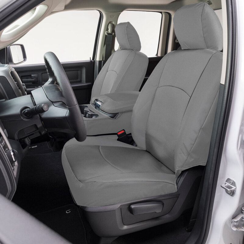 Covercraft 17-24 Nissan Armada Endura PrecisionFit Custom Second Row Seat Covers - Silver/Silver (GTN678ENSS)