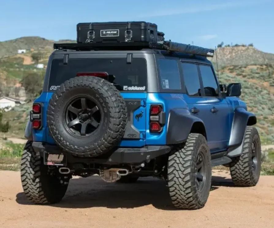 Remark 22-23 Ford Bronco + Ford Raptor Dual Axle-Back Hi-Clearance Exhaust W/Dual Polished Tips (RBD-A1063F-06)