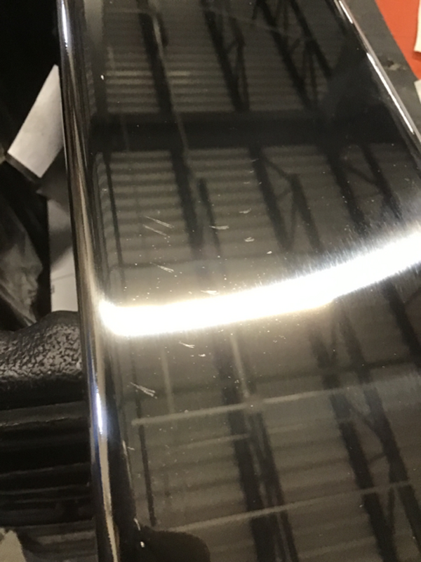 Kentrol 45-86 Jeep CJ 54 Inch Front Bumper Without holes (No License Plate Holes)- Polished Silver | 30430WH Scratch & Dent
