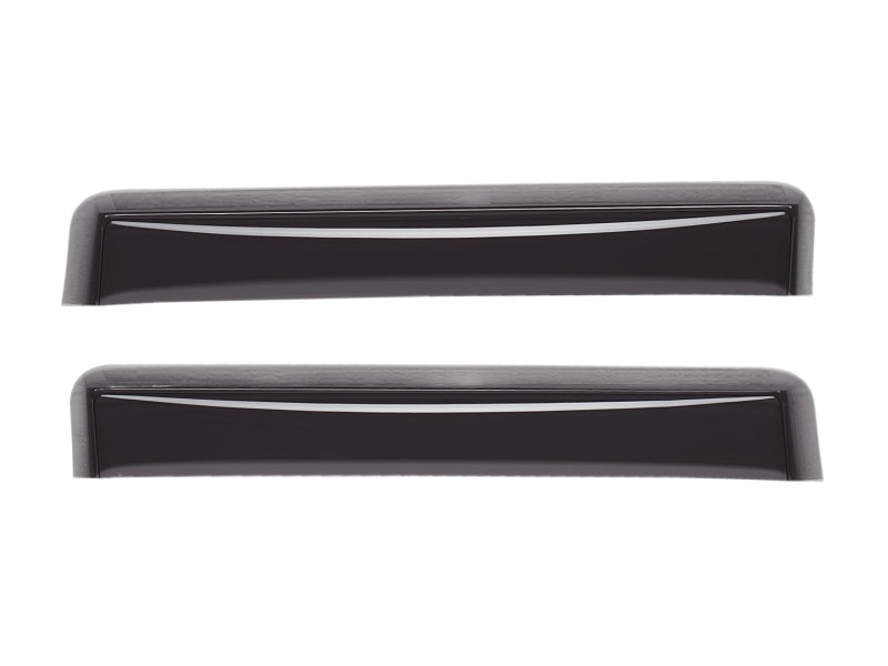 WeatherTech 19-22 Infiniti QX80 Z62 / 17-22 Nissan Armada Z62 Rear Side Window Deflectors - Dark Smk (811000)