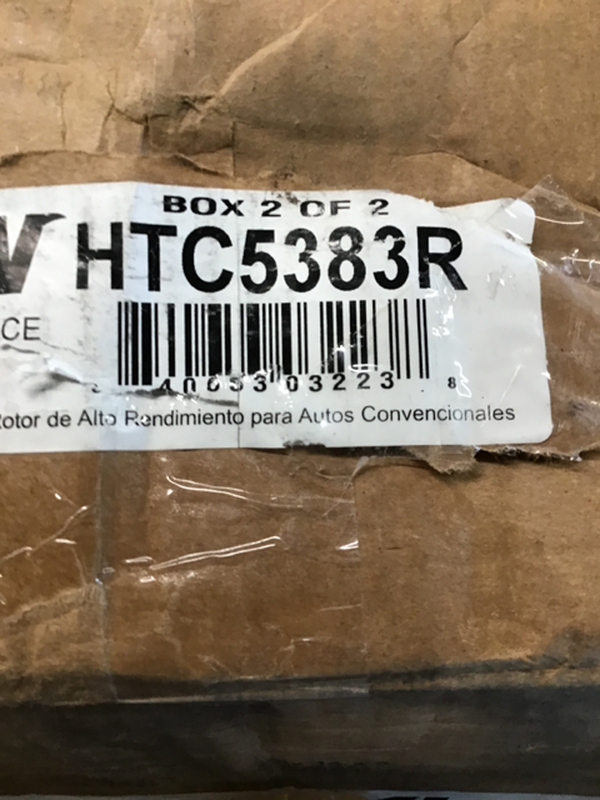 Hawk Talon 2015 Ford Mustang V Brembo Package Drilled and Slotted Front Brake Rotor Set | HTC5383 Scratch & Dent