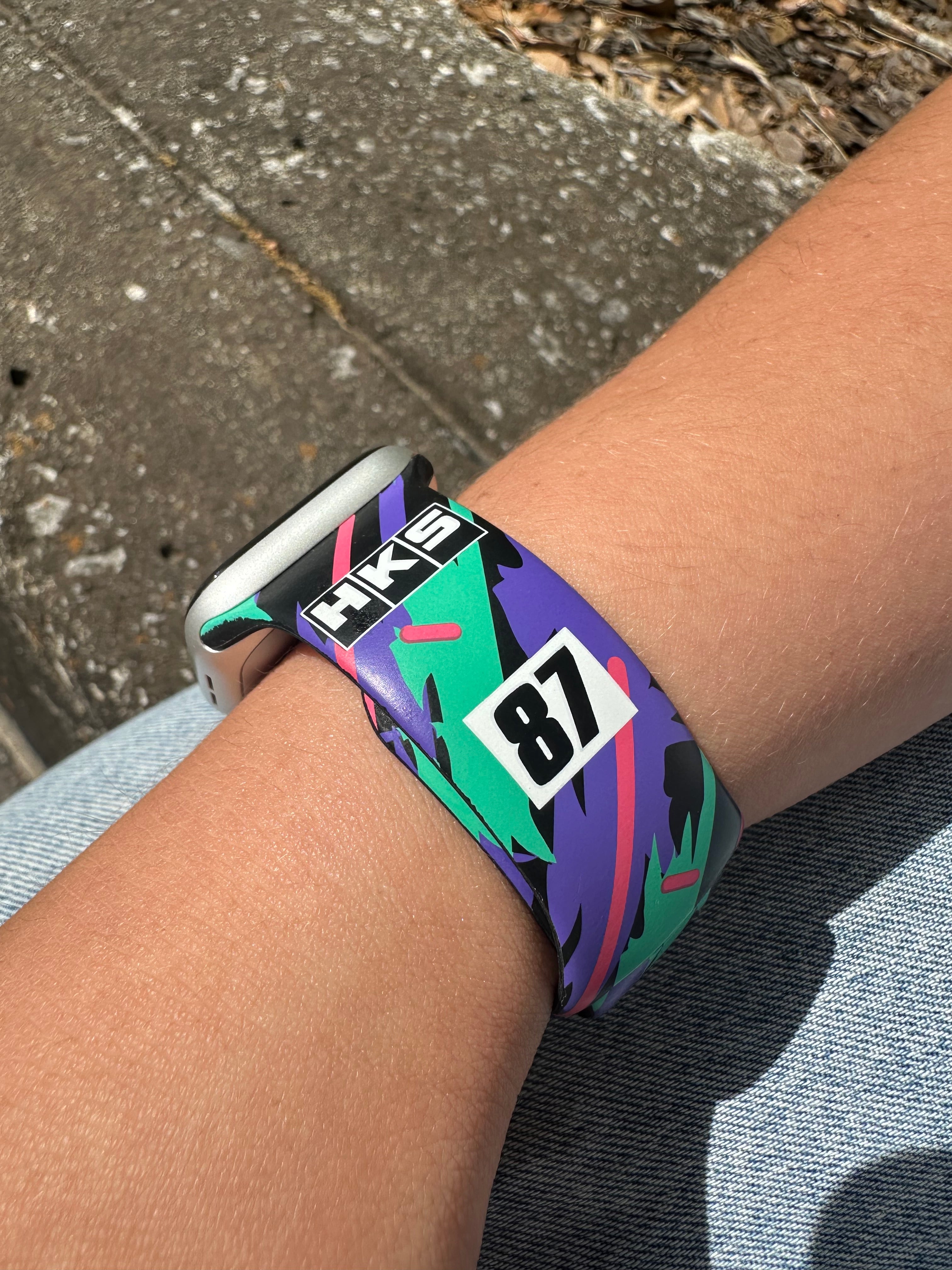 HKS Oil Color Apple Watch Band M Size